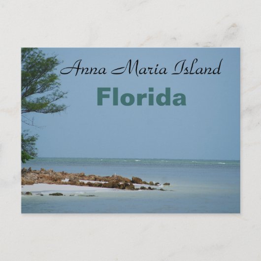Anna Maria Island, Florida Postkarte (Vorderseite)