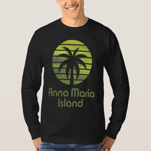 Anna Maria Island Florida Reisen T-Shirt (Vorderseite)