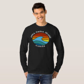 Anna Maria Island Florida Retro Wave Premium T-Shirt (Vorne ganz)