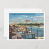 Anna Maria Island Florida Vintage Docks Postkarte (Vorne/Hinten)