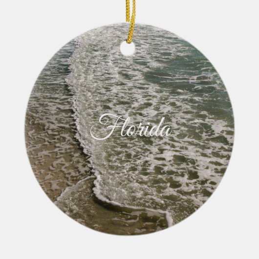 Anna Maria Island Keramik Ornament (Vorne)