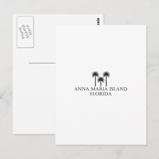 Anna Maria Island Postkarte (Vorne/Hinten)