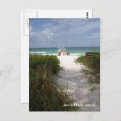 Anna Maria Island Postkarte (Vorne/Hinten)
