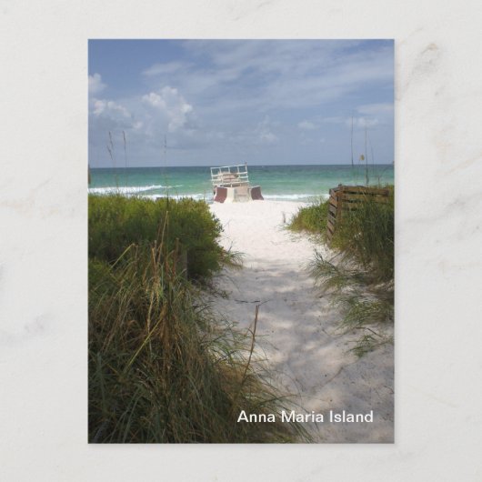 Anna Maria Island Postkarte (Vorderseite)