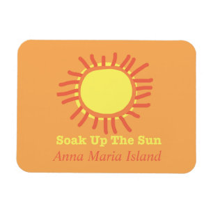 Anna Maria Island schnuppern den flexiblen Sonnenm Magnet