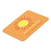 Anna Maria Island schnuppern den flexiblen Sonnenm Magnet (Linke Seite)