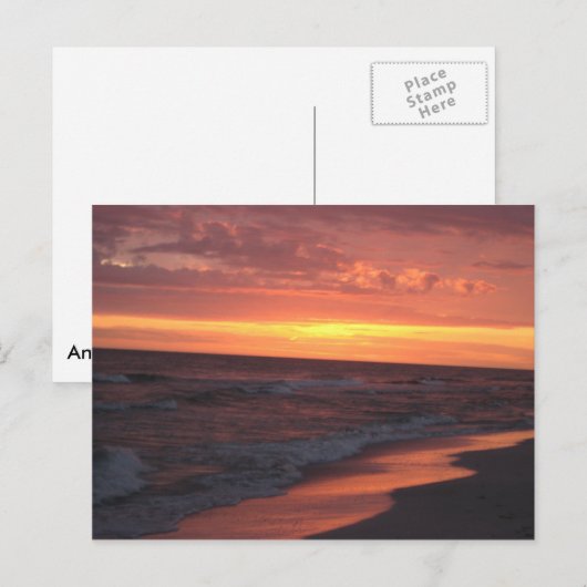 Anna Maria Island Sunset Postkarte (Vorne/Hinten)