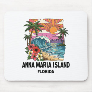 Anna Maria Island Tropischer Strand Souvenir Urlau Mousepad