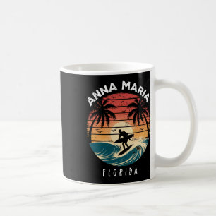 Anna Maria Strand Florida Surfboard Wellen Strand Kaffeetasse