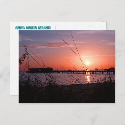 Anna Maria Sunrise Postkarte (Vorne/Hinten)