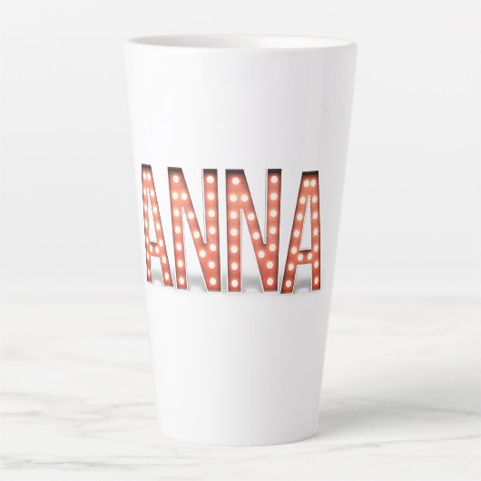 Anna Marquee-Lichter Milchtasse (Vorderseite)