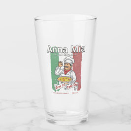 Anna Mia Italia Restaurant - Vintager Sammler Glas