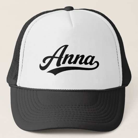 Anna name first last family gifts truckerkappe (Vorderseite)