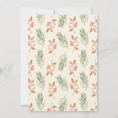 Anna Prashan Erster Reis Zeremonie Blumenkohl Einladung (Rückseite)