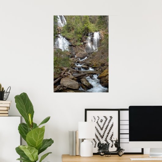 Anna Ruby Falls Georgia Poster (Heimbüro)