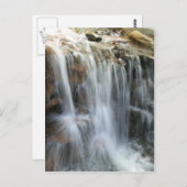 Anna Ruby Falls Helen Georgia Wasserfall Postkarte (Vorne/Hinten)