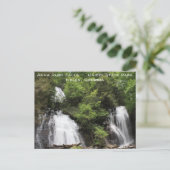Anna Ruby Falls Postcard Postkarte (Stehend Vorderseite)