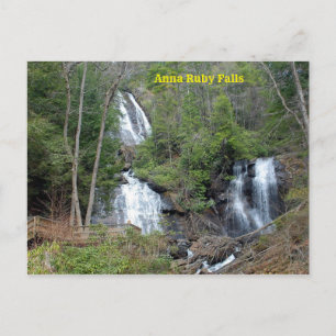 Anna Ruby Falls Postkarte