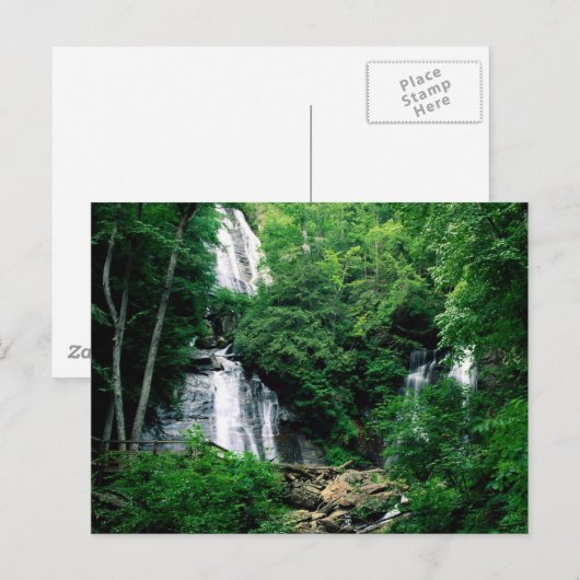 Anna Ruby Falls Postkarte (Vorne/Hinten)