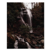 Anna Ruby Falls, York Creek Fotodruck (Vorne)