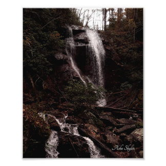 Anna Ruby Falls, York Creek Fotodruck