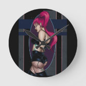 Anna Runde Wanduhr (Vorderseite)