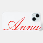 Anna - schöne iPhone-Rechtssache Case-Mate iPhone Hülle (Rückseite (Horizontal))