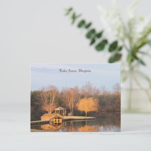 Anna-See, Virginia.  Postkarte (Stehend Vorderseite)