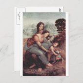 Anna Selbdritt Postkarte (Vorne/Hinten)