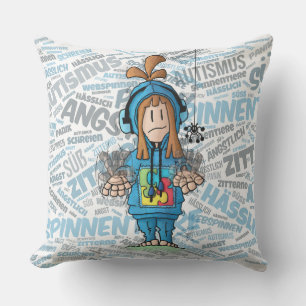 Anna - Spinne / Kissen