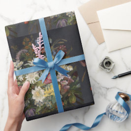 Anna Stainer-Knittel Vintage Alp Blume Wrappi Geschenkpapier