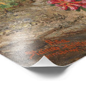 Anna Stainer-Knittel Vintage Alpen-Blume Fotodruck (Ecke)