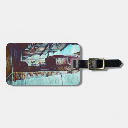 Anna-Straße Gepäckanhänger (Vorderseite horizontal)