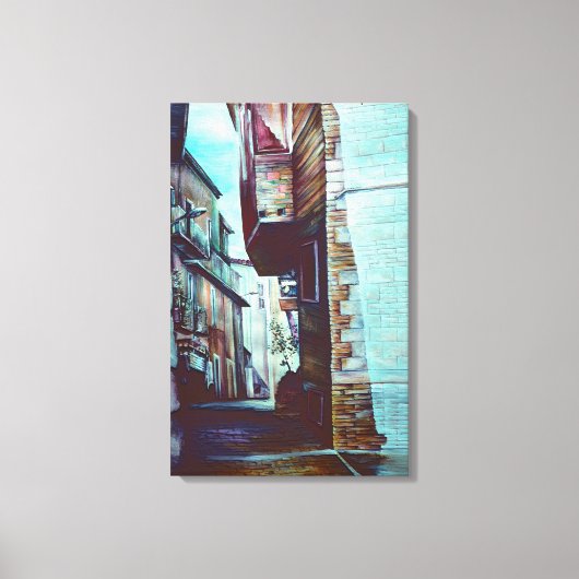 Anna-Straße Leinwanddruck (Vorderseite)