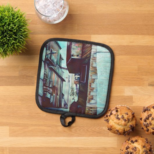 Anna-Straße Topflappen (Oben Unten)