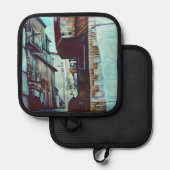 Anna-Straße Topflappen (Vorderseite/Rückseite)