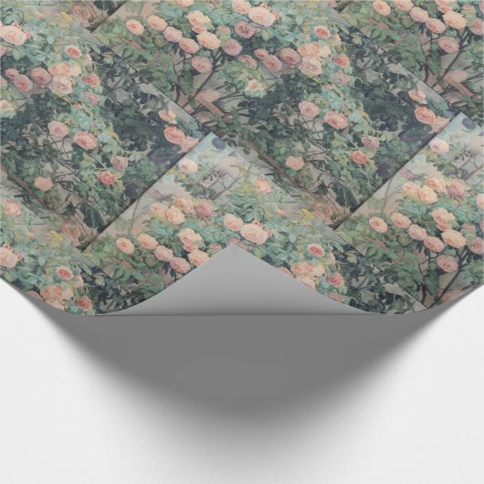 Anna Syberg Vintage Rose Geschenkpapier (Ecke)