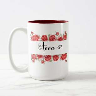 Anna-Tasse 15oz (siehe weitere Optionen) Zweifarbige Tasse