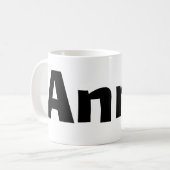 Anna-Tasse Kaffeetasse (Vorderseite Links)