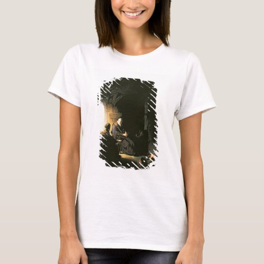 Anna und die Blinde Tobit, c.1630 (Öl auf Tafel) T-Shirt (Vorderseite)