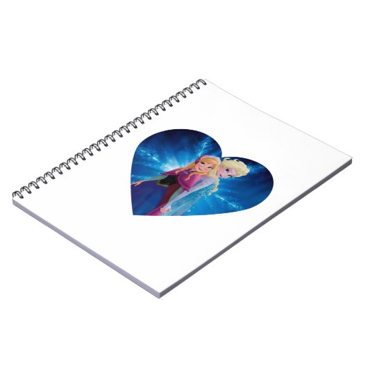 Anna und Elsa Frozen Notizblock (Linke Seite)