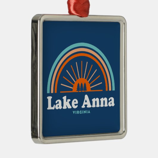 Anna Virginia Rainbow Ornament Aus Metall (Rechts)