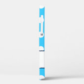 Anna - Vorlage für Ihren Namen, Big Polka Dots Blu Case-Mate iPhone Hülle (Rückseite / Links)