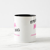 Anna, was du nicht verstehen würdest zweifarbige tasse (Mittel)