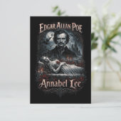Annabel Lee Dankeskarte (Stehend Vorderseite)