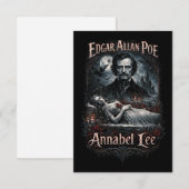 Annabel Lee Dankeskarte (Vorne/Hinten)
