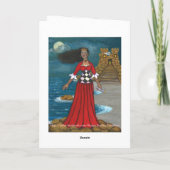 Annabel Lee-Gruß-Karte Karte (Rückseite)