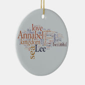 Annabel Lee Keramik Ornament (Rechts)