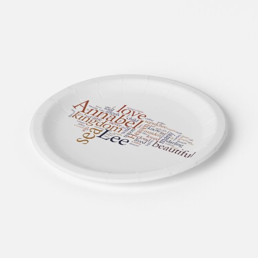 Annabel Lee Pappteller (Schrägansicht)