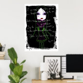 Annabel Lee Poster (Heimbüro)
